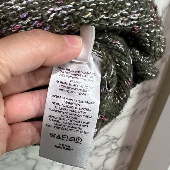 Anthropologie Pilcro Textured Cowlneck Sweater Sz S/P - Picture 8 of 11